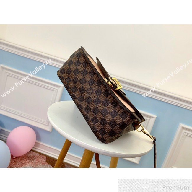 Louis Vuitton Trendy Crossbody N40147 Damier Ebene Canvas/Pink 2019 (LVSJ-9041835)