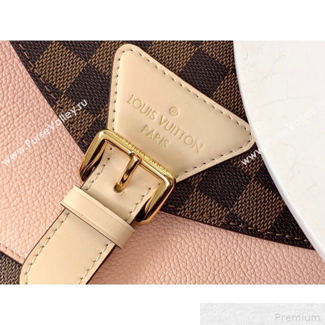 Louis Vuitton Trendy Crossbody N40147 Damier Ebene Canvas/Pink 2019 (LVSJ-9041835)