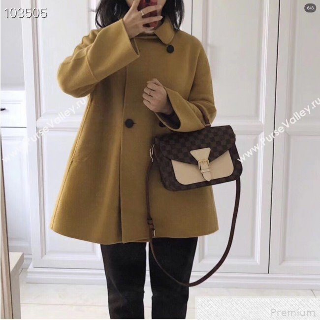 Louis Vuitton Trendy Crossbody Damier Ebene Canvas/Crème Beige 2019 (LVSJ-9041836)