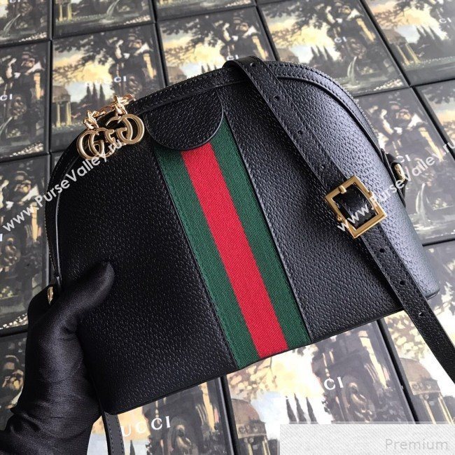 Gucci Ophidia Small Shoulder Bag 499621 Black 2019 (DLH-9041841)