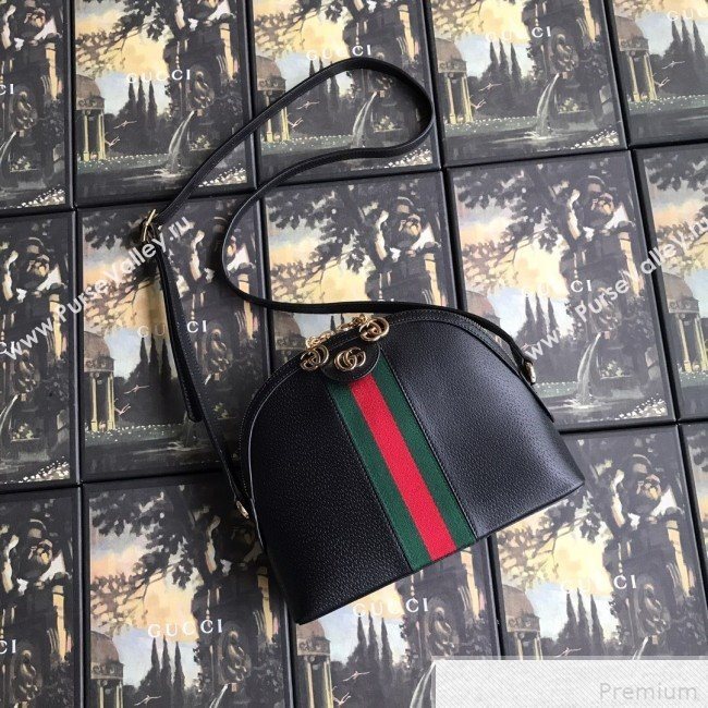 Gucci Ophidia Small Shoulder Bag 499621 Black 2019 (DLH-9041841)