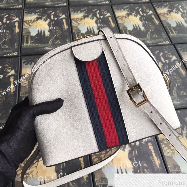 Gucci Ophidia Small Shoulder Bag 499621 White 2019 (DLH-9041842)