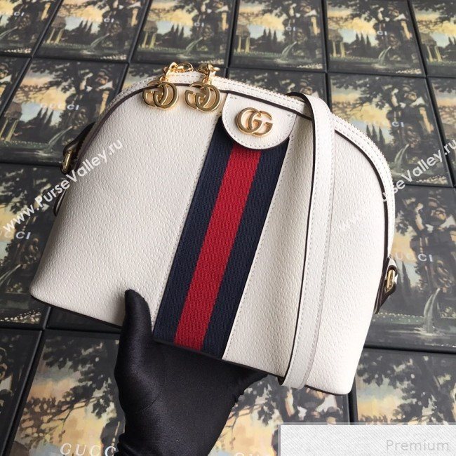 Gucci Ophidia Small Shoulder Bag 499621 White 2019 (DLH-9041842)