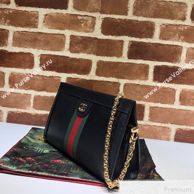 Gucci Ophidia Small Shoulder Bag 503877 Black 2019 (DLH-9041844)