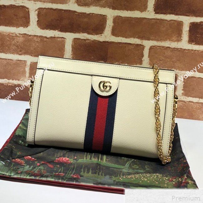 Gucci Ophidia Small Shoulder Bag 503877 White 2019 (DLH-9041843)