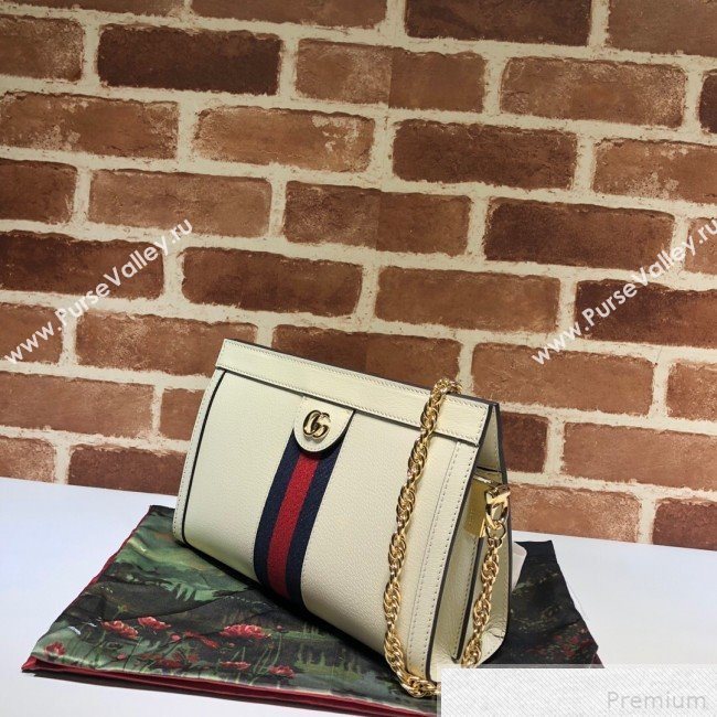 Gucci Ophidia Small Shoulder Bag 503877 White 2019 (DLH-9041843)
