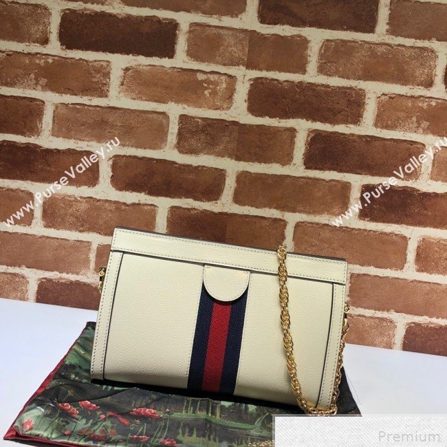 Gucci Ophidia Small Shoulder Bag 503877 White 2019 (DLH-9041843)