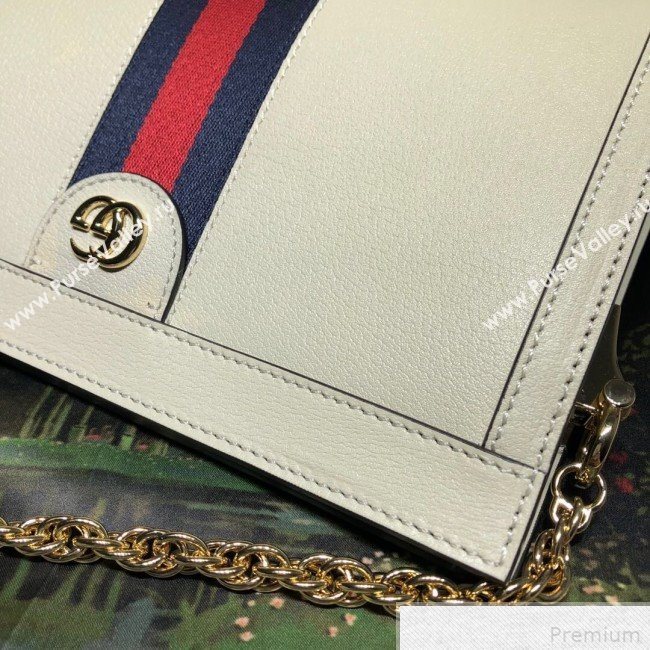 Gucci Ophidia Small Shoulder Bag 503877 White 2019 (DLH-9041843)