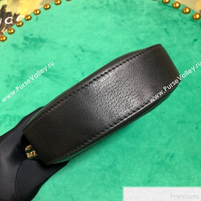 Gucci Ophidia Mini Round Shoulder Bag ‎550618 Black 2019 (BLWX-9041846)