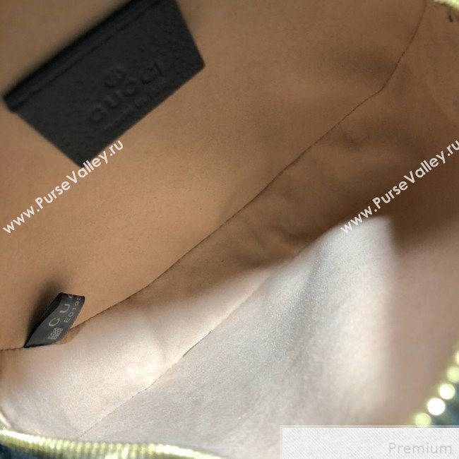 Gucci Ophidia Mini Round Shoulder Bag ‎550618 Black 2019 (BLWX-9041846)