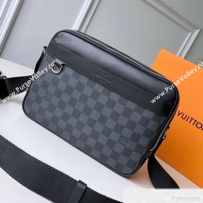 Louis Vuitton Trocadero Messenger PM in Damier Graphite Canvas N40087 (KIKI-9042349)