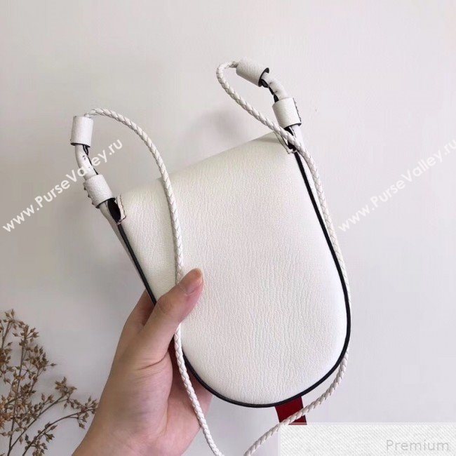 Valentino Small VRING Crossbody Bag White 2019 (JJ3-9041923)