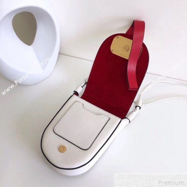 Valentino Small VRING Crossbody Bag White 2019 (JJ3-9041923)