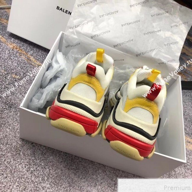 Balenciaga Triple S Sneakers Pink/Yellow (GD1054-9050805)