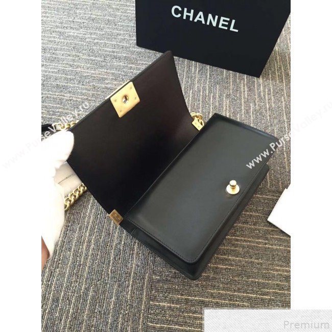 Chanel Quilted Lambskin Medium Boy Flap Bag with Gold Hardware(Top Quality) (SHUNY-9050715)