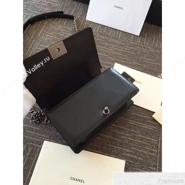 Chanel Quilted Lambskin Medium Boy Flap Bag with Silver Hardware(Top Quality) (SHUNY-9050825)