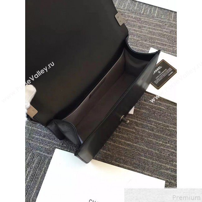 Chanel Quilted Lambskin Medium Boy Flap Bag with Silver Hardware(Top Quality) (SHUNY-9050825)