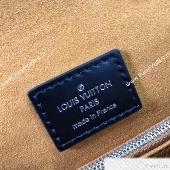 Louis Vuitton Grenelle PM Top Handle Bag in Epi Leather M53695 Black 2019 (KAIS-9050607)