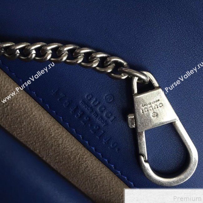 Gucci Dionysus Velvet Super Mini Bag 476432 Blue (SLP-9050610)