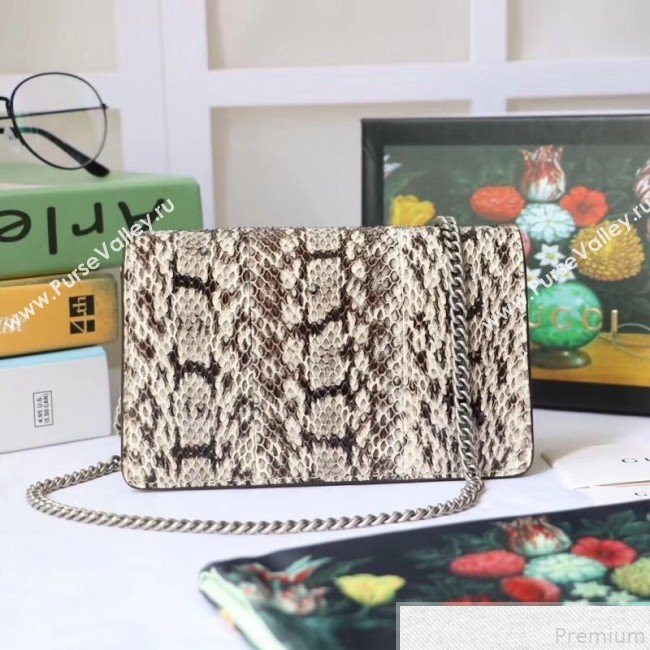 Gucci Dionysus Super Mini Snakeskin Bag 476432 Natural 2019 (XYS-9050612)