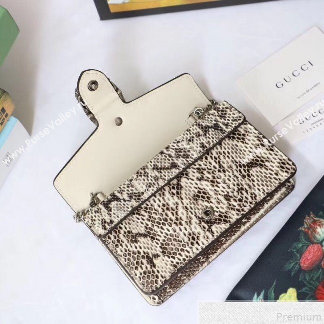 Gucci Dionysus Super Mini Snakeskin Bag 476432 Natural 2019 (XYS-9050612)