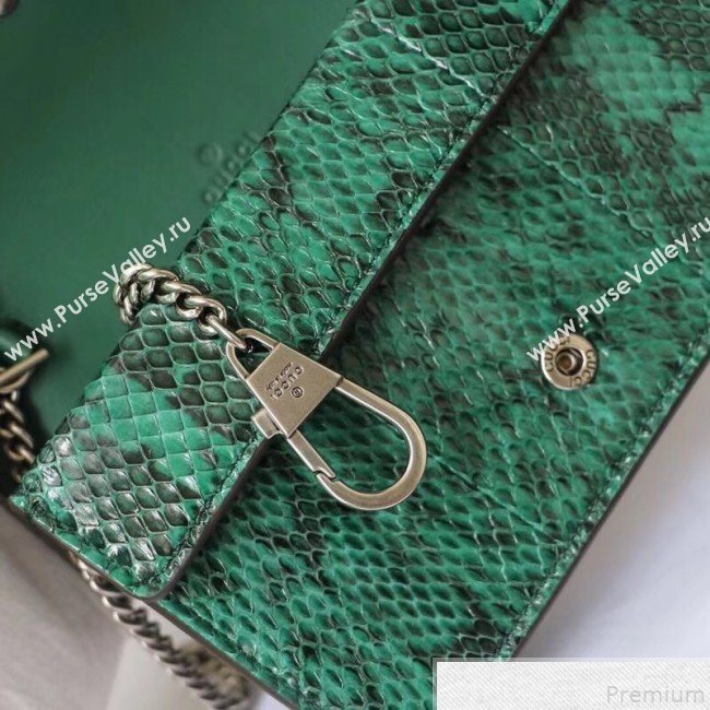 Gucci Dionysus Super Mini Snakeskin Bag 476432 Green 2019 (XYS-9050613)