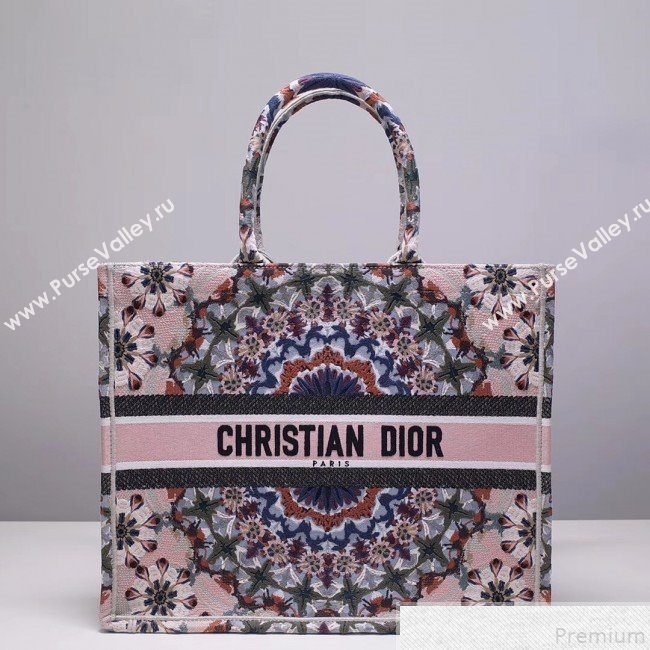 Dior Book Tote in Bloom Embroidered Canvas Multicolor 2019 (DMZ-9050592)