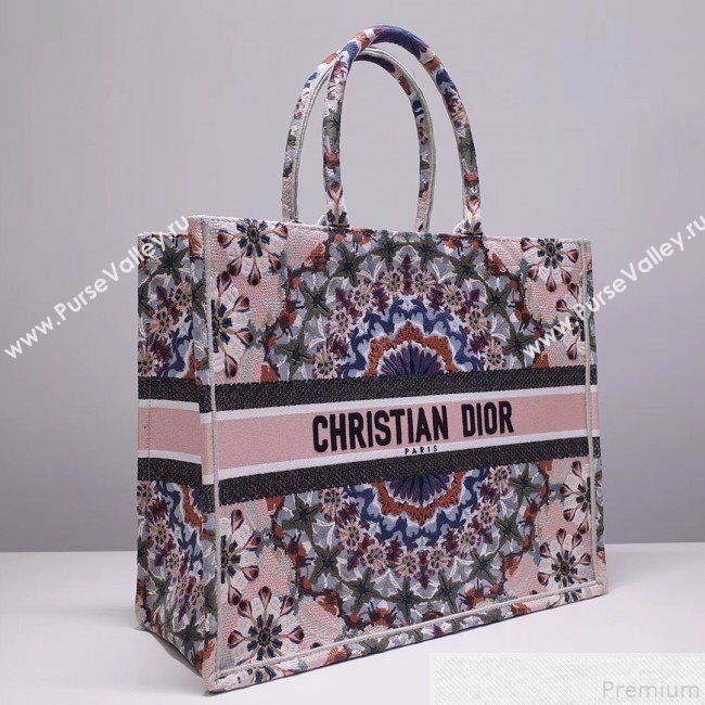 Dior Book Tote in Bloom Embroidered Canvas Multicolor 2019 (DMZ-9050592)