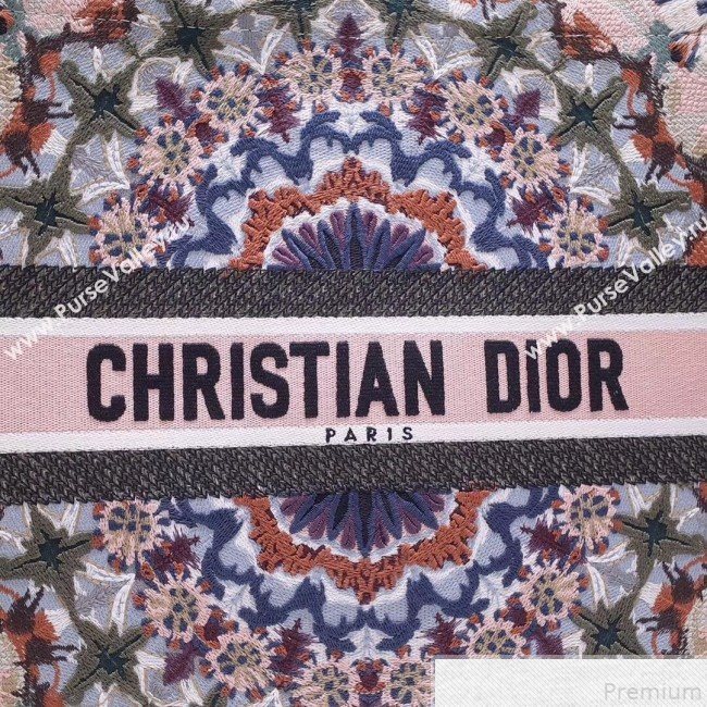Dior Book Tote in Bloom Embroidered Canvas Multicolor 2019 (DMZ-9050592)