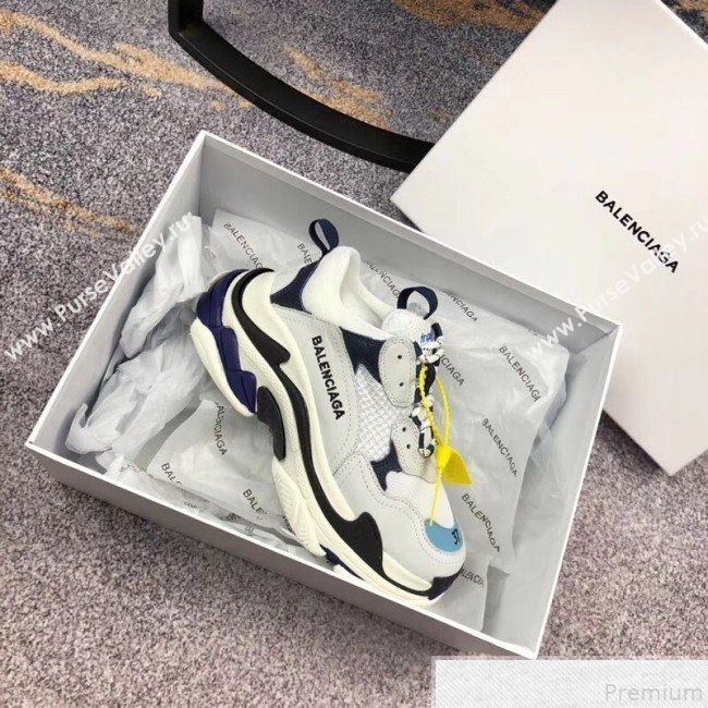 Balenciaga Triple S Sneakers Light Grey/Purple  (GD1054-9050759)