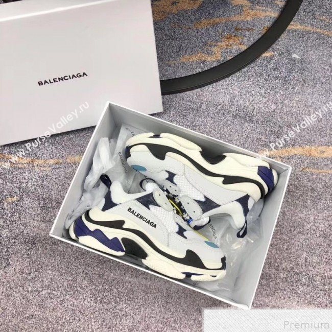 Balenciaga Triple S Sneakers Light Grey/Purple  (GD1054-9050759)