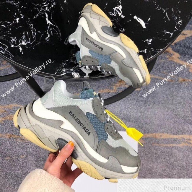 Balenciaga Triple S Sneakers Grey  (GD1054-9050801)