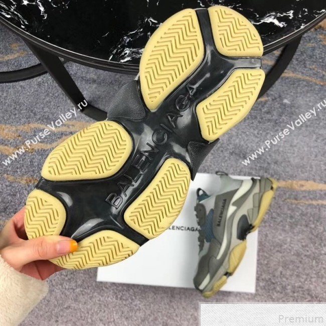 Balenciaga Triple S Sneakers Grey  (GD1054-9050801)