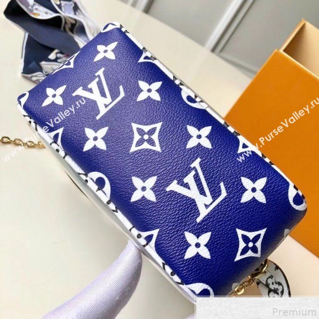 Louis Vuitton Beach Pouch in Monogram Canvas and PVC M67611 Blue 2019 (KD-9043042)