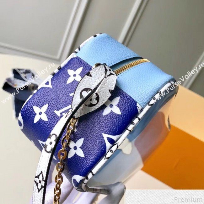 Louis Vuitton Beach Pouch in Monogram Canvas and PVC M67611 Blue 2019 (KD-9043042)