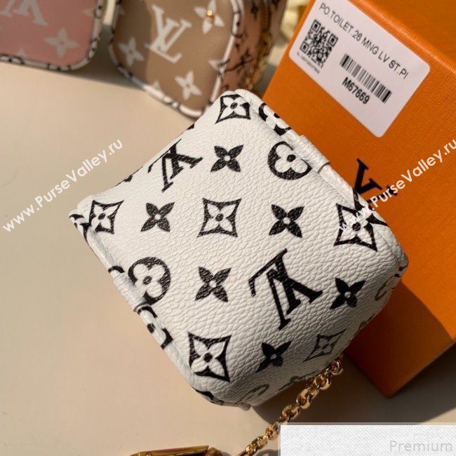 Louis Vuitton Giant Monogram Cube Coin Purse M67669 Yellow/Purple (KD-9043044)