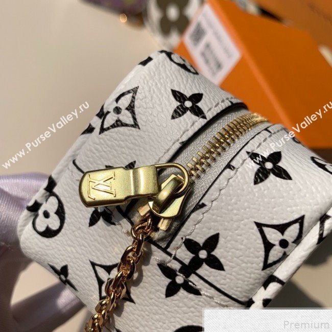 Louis Vuitton Giant Monogram Cube Coin Purse M67669 Pink/Red (KD-9043045)