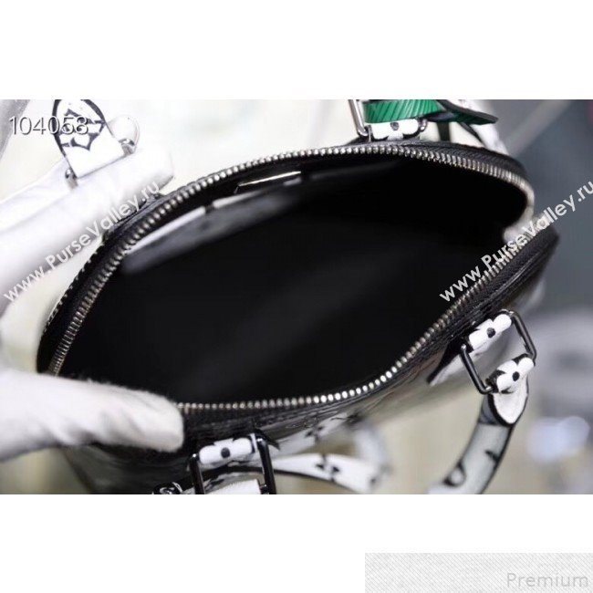 Louis Vuitton Alma BB in Monogram Vernis Leather M90447 Black 2019 (LVSJ-9043046)