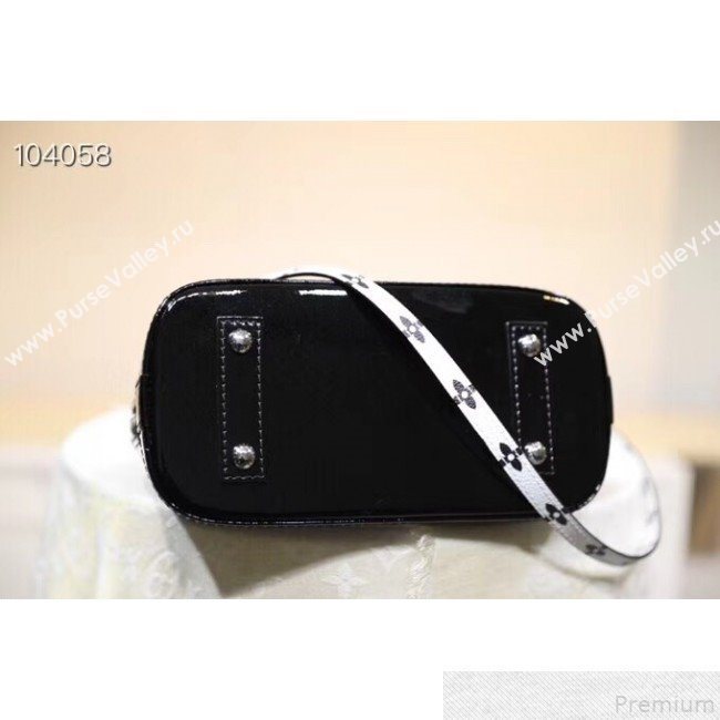 Louis Vuitton Alma BB in Monogram Vernis Leather M90447 Black 2019 (LVSJ-9043046)