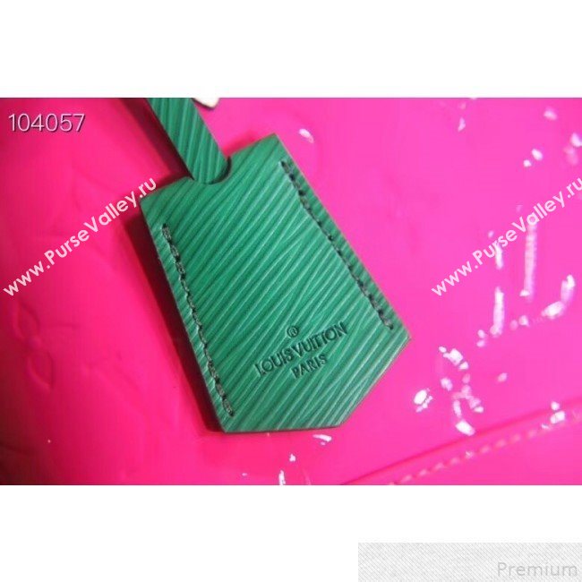 Louis Vuitton Alma BB in Monogram Vernis Leather M90447 Pink 2019 (LVSJ-9043047)