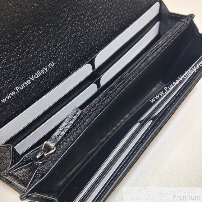 Gucci Ophidia Flap Continental Wallet 523153 Black (DLH50723)