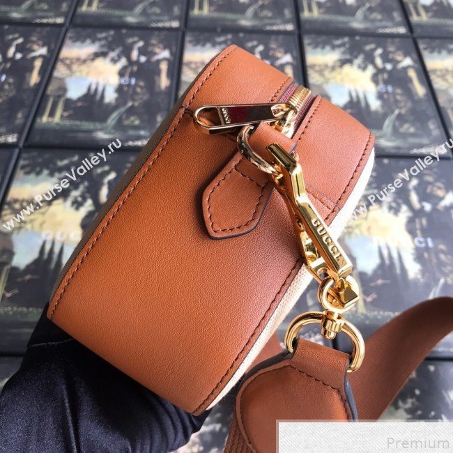 Gucci Beige Vintage Canvas Camera Shoulder Bag 575073 2019 (DLH-9050726)