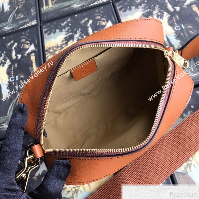 Gucci Beige Vintage Canvas Camera Shoulder Bag 575073 2019 (DLH-9050726)