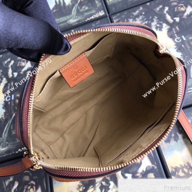 Gucci Beige Vintage Canvas Ophidia Small Shoulder Bag ‎499621 2019 (DLH-9050727)