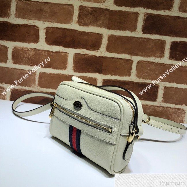 Gucci Ophidia Mini Shoulder Bag 517350 White 2019 (MINGH-9050730)