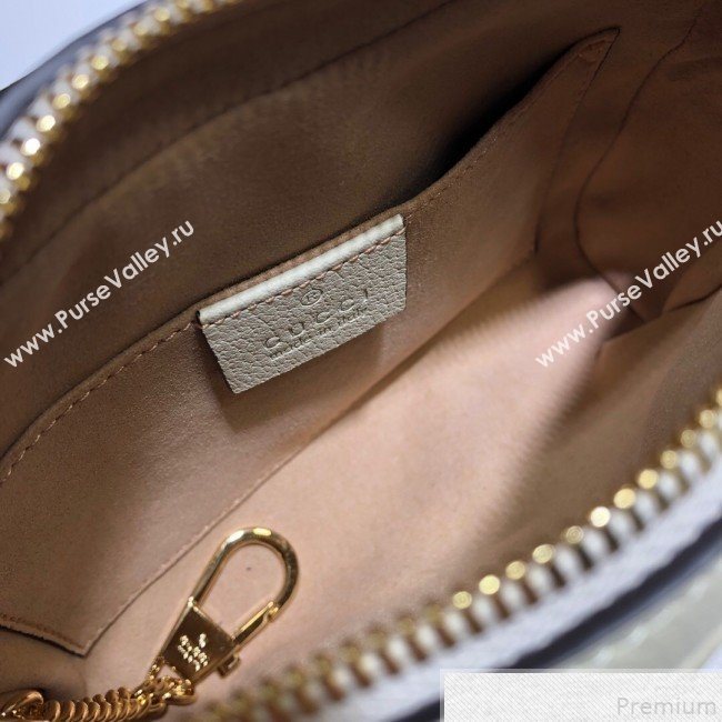 Gucci Ophidia Mini Shoulder Bag 517350 White 2019 (MINGH-9050730)