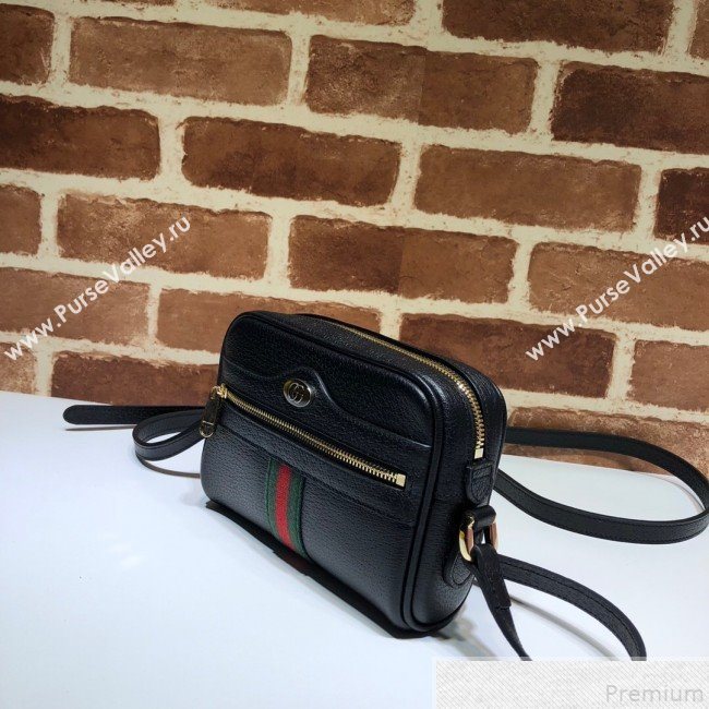 Gucci Ophidia Mini Shoulder Bag 517350 Black 2019 (MINGH-9050731)