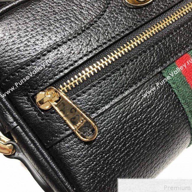 Gucci Ophidia Mini Shoulder Bag 517350 Black 2019 (MINGH-9050731)