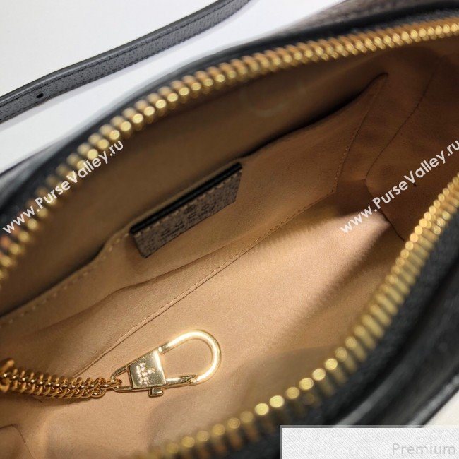 Gucci Ophidia Mini Shoulder Bag 517350 Black 2019 (MINGH-9050731)