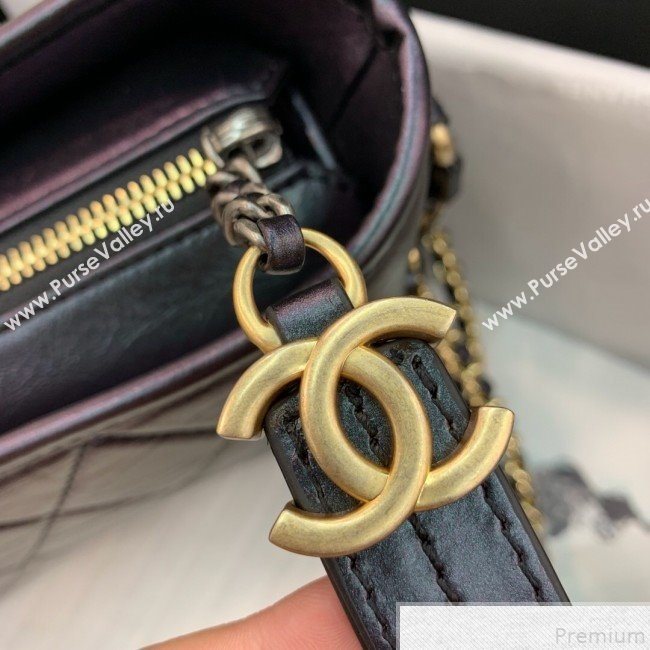 Chanel Small Iridescent Aged Calfskin Gabrielle Hobo Bag A91810 2019 (PPP-9043005)